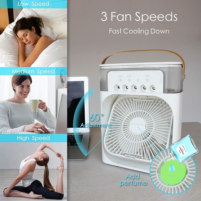 Portable Air Cooler™|USB Electric Fan