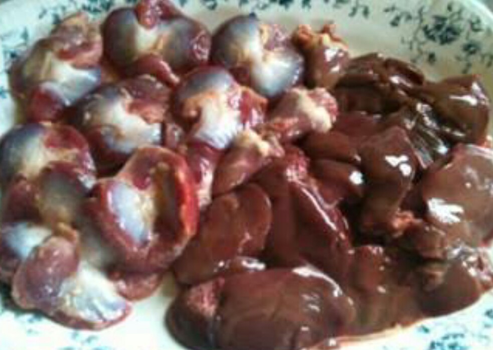 FRESH LIVER And GIZZARD,